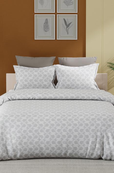 Raymond Home King Bedsheet Gray
