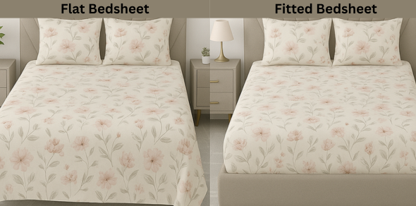 What is the Difference between Fitted and Flat Bedsheets?