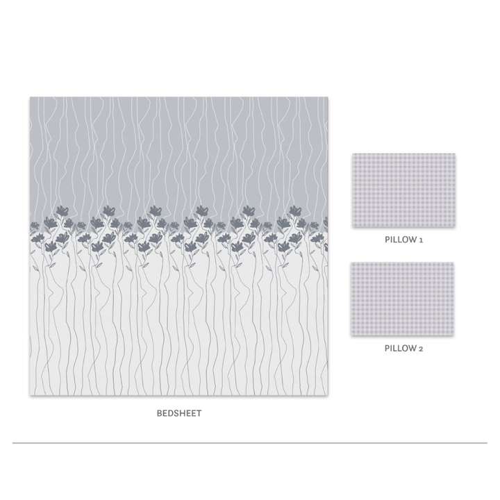 My Trident Aroma King Bedsheet – Regal Lily