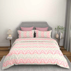 Bombay Dyeing  Epigram Double Bedsheet - 7878 pink