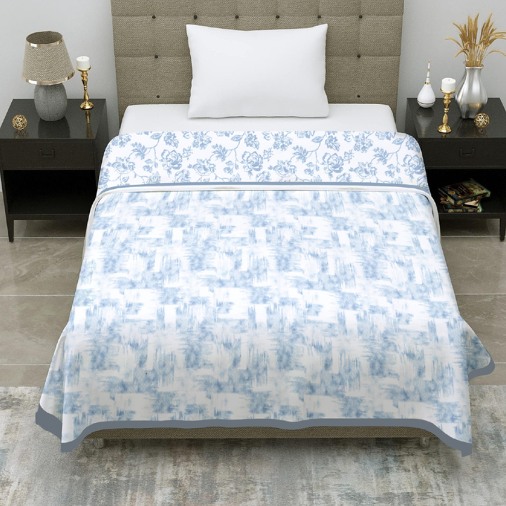 Premium Reversible Cotton Single Dohar | Soft & Breathable Summer Blanket