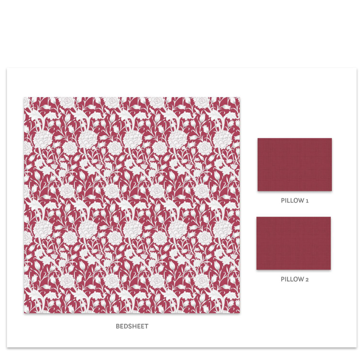 My Trident Aroma King Bedsheet – Petinia Strawberry
