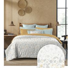 My Trident Sanskriti King Bedsheet - Kantha Sage
