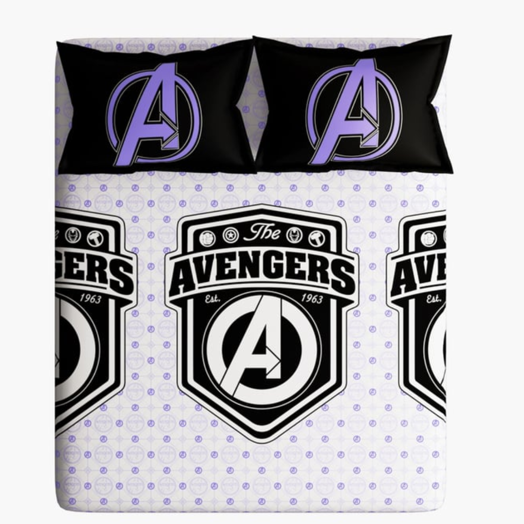 Portico Kids  King Size Bedsheet – Avengers