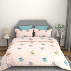 Bombay Dyeing  Epigram Double Bedsheet - 7882 pink