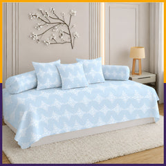 Satrangi Every Day  Diwan Set – Soft, Durable & Easy Care Comfort - 180 TC