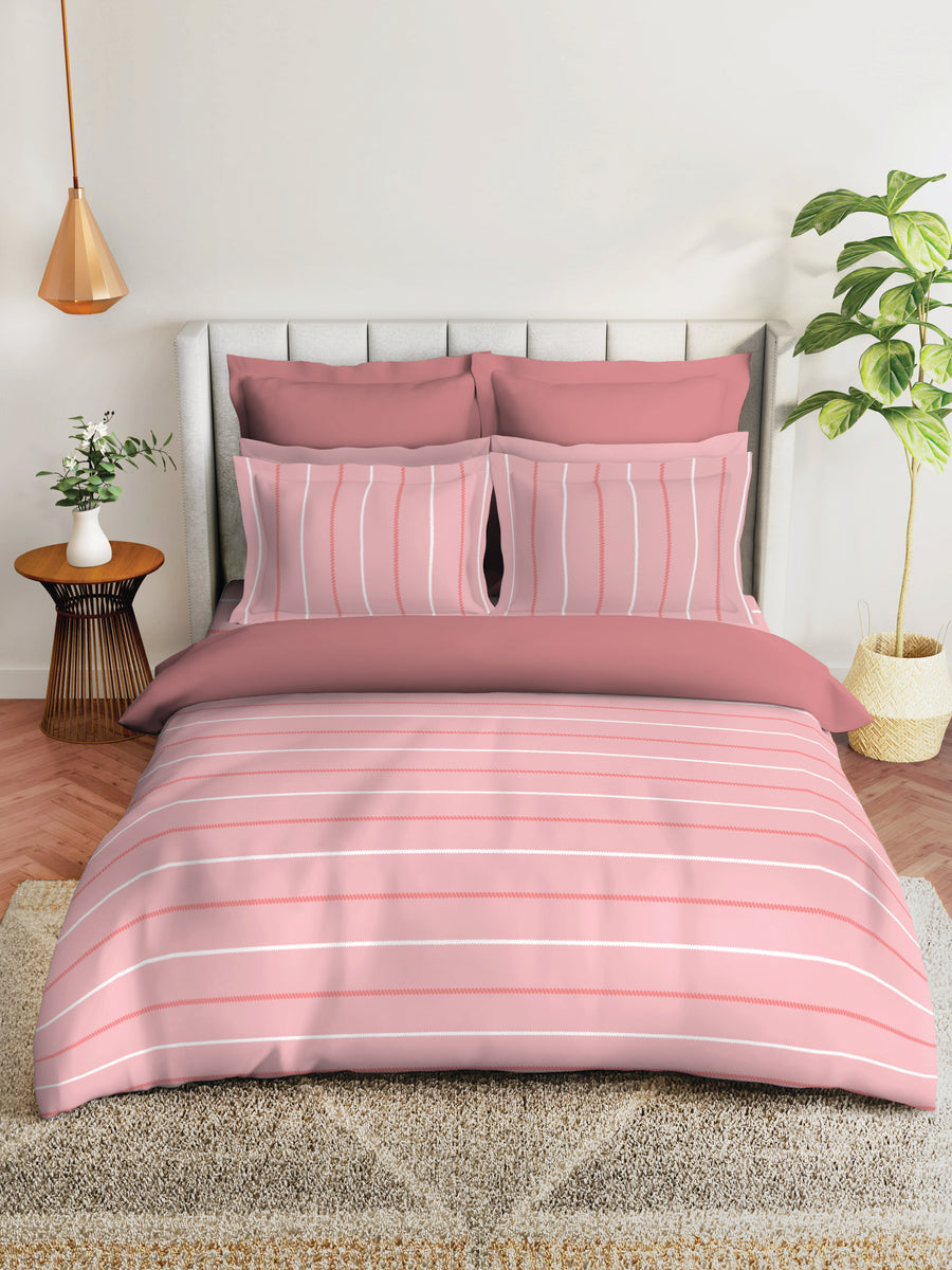 layers classic king bedsheet with printed bed linen