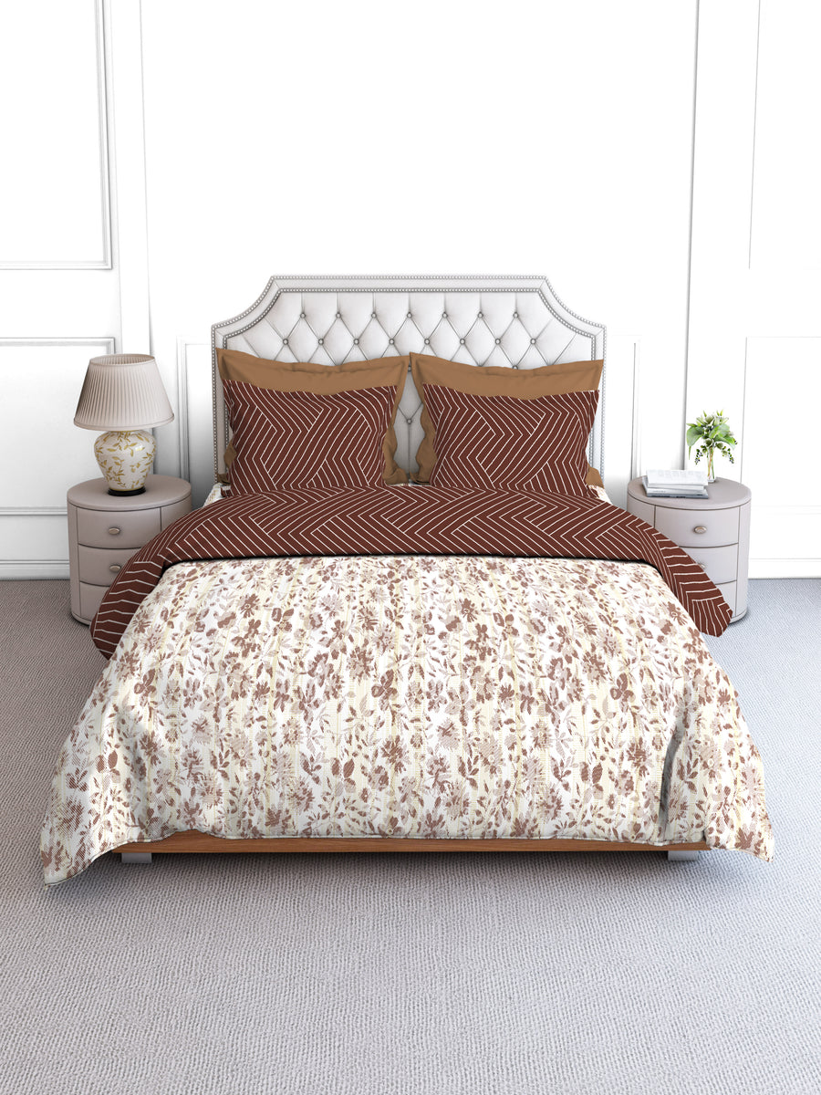 layers firenze single bedsheet with eclectic geometric and arnate designs 