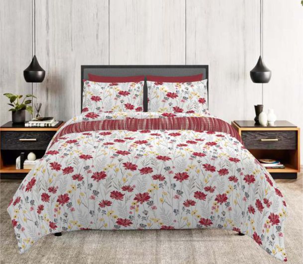 layers marigold king bedsheet with light weight and breathable