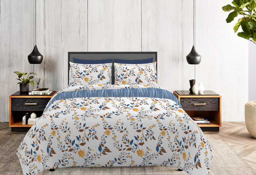 layers firenze single bedsheet with eclectic geometric and arnate designs 