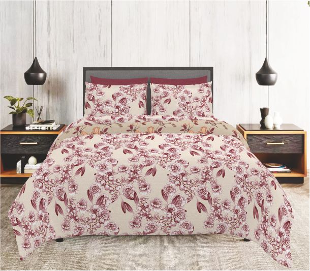 layers oriental fusion king bedsheet with light weight and breathable