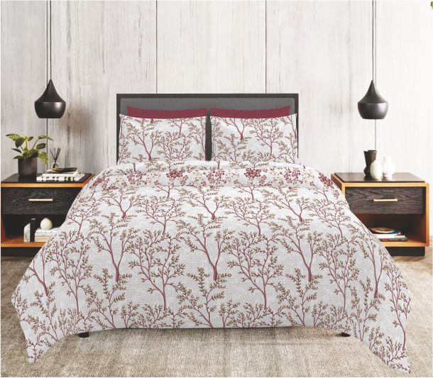 layers oriental fusion king bedsheet with light weight and breathable