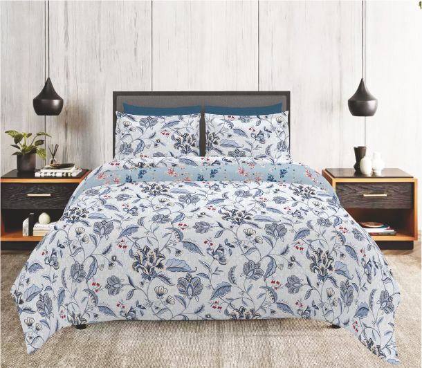 layers oriental fusion king bedsheet with light weight and breathable