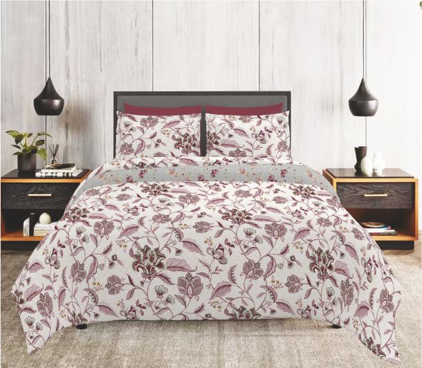 layers oriental fusion king bedsheet with light weight and breathable