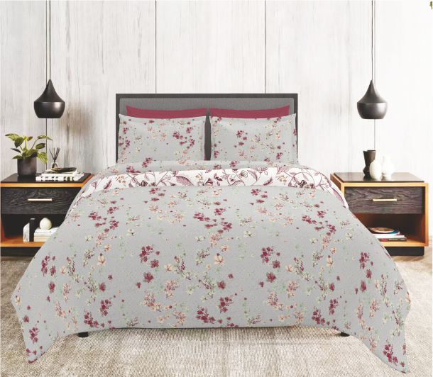 layers oriental fusion king bedsheet with light weight and breathable