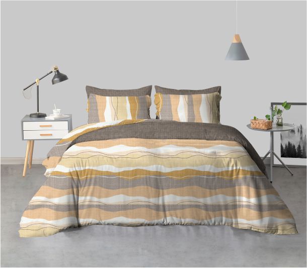 layers firenze floret king bedsheet with light weight and breathabl