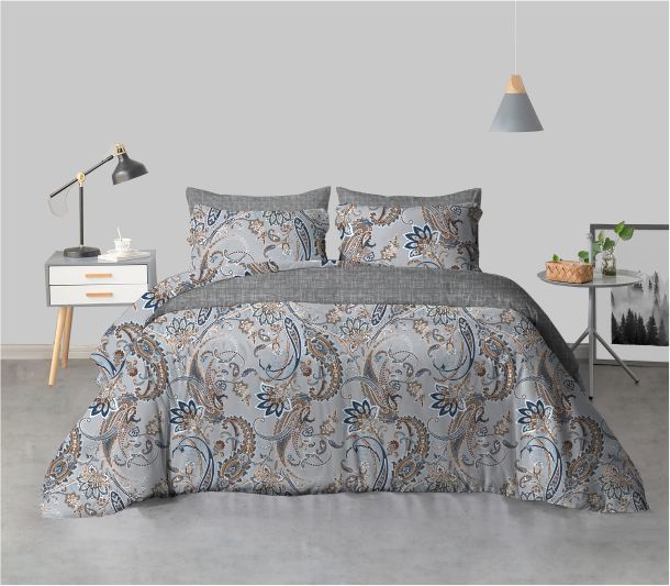 layers firenze floret king bedsheet with light weight and breathabl