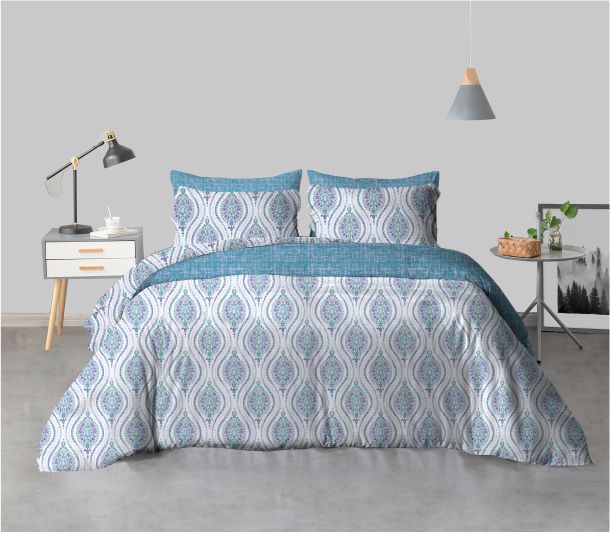 layers firenze floret king bedsheet with light weight and breathabl