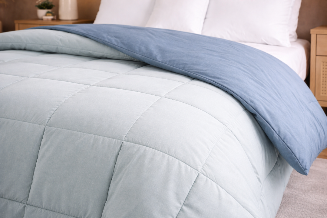 Sky & Denim All Season Reversible Double Comforter
