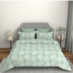 Bombay Dyeing  Epigram Double Bedsheet - 7881 Green