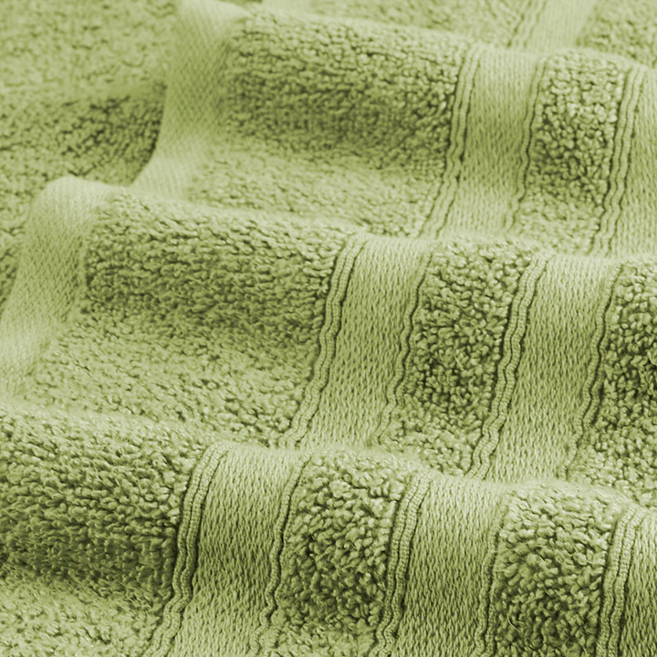 Boutique Living Zen Living Bath Towels Sap Green