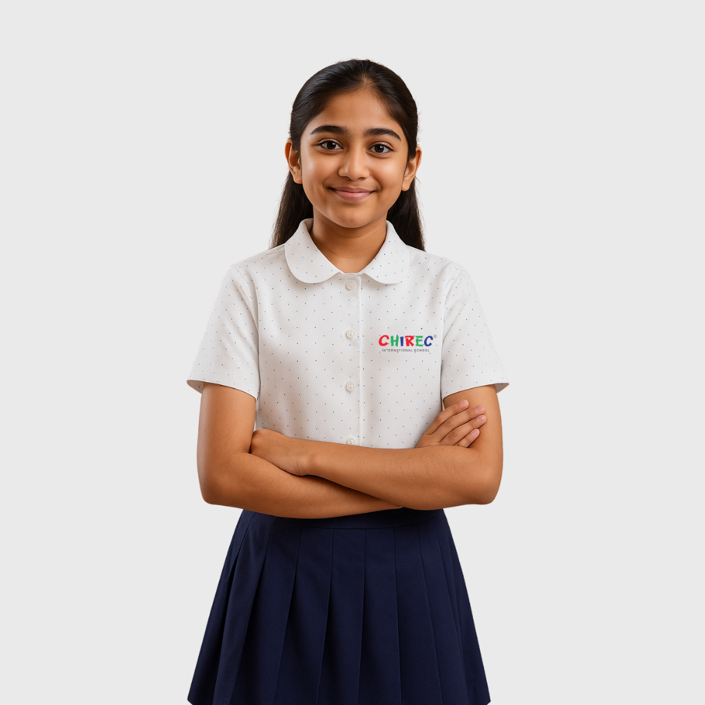 CBSE Polka Dot Girls Shirt