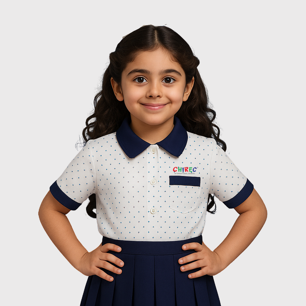 IB Polka Dot Girls Shirt