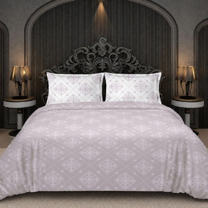 Royale King-Size Bedsheet | 100% Cotton | 250 TC Percale | Soft & Durable | Dusty Rose Colour