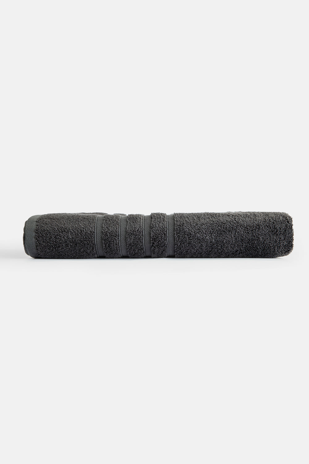 Caressa Bath Towels-100% Cotton-Charcoal Grey
