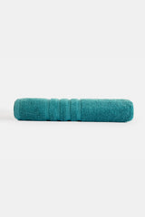 Caressa Bath Towels-100% Cotton-Teal