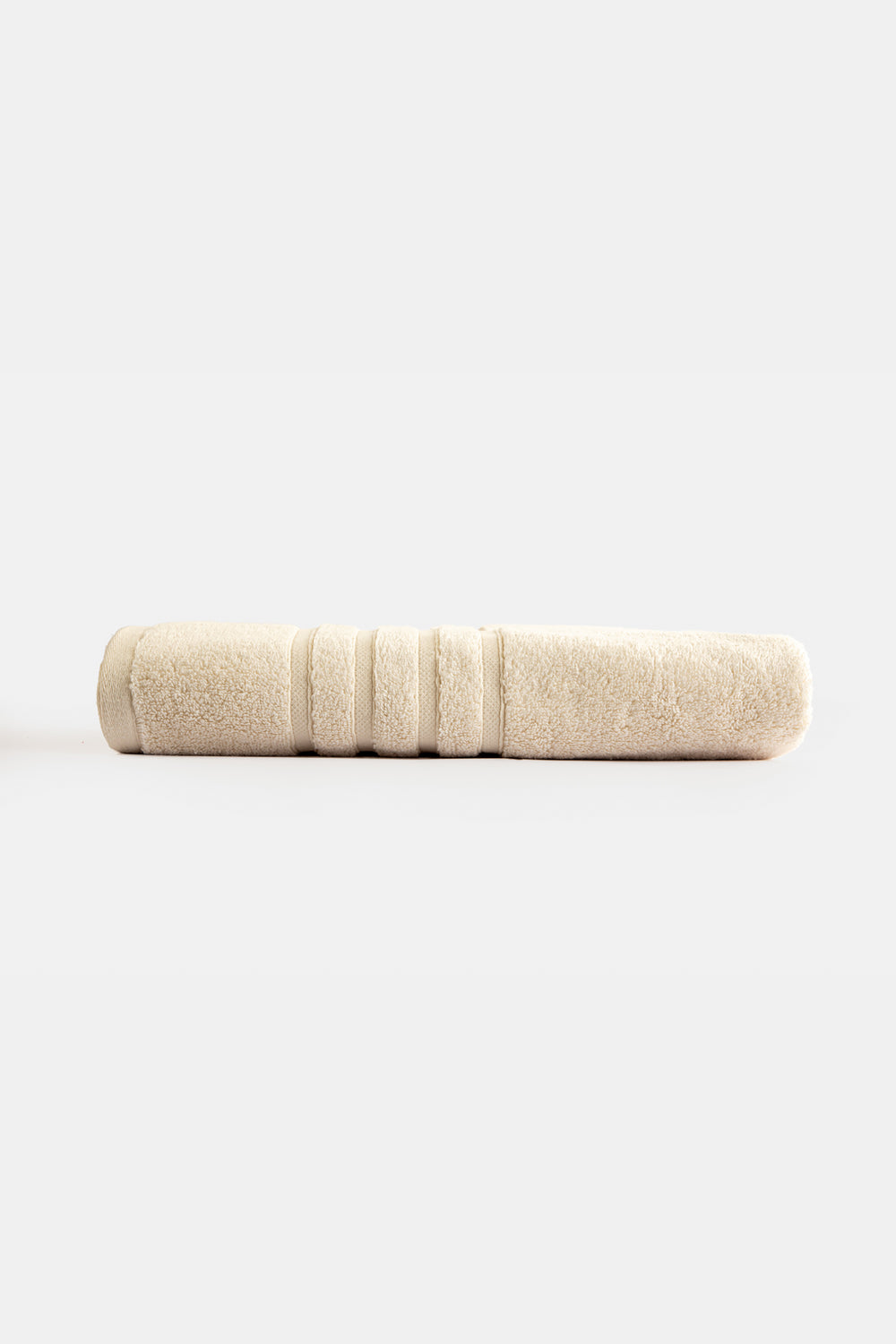 Caressa Bath Towels-100% Cotton-Ivory