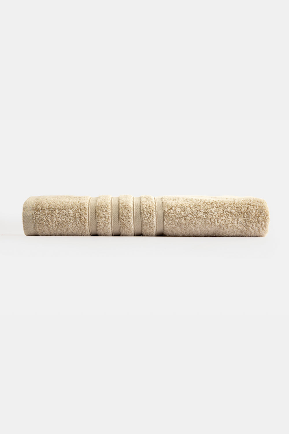 Caressa Bath Towels-100% Cotton-Light Biege