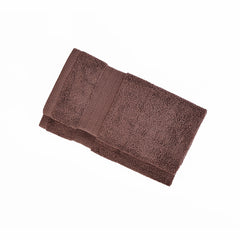 Be-Bold Face Towels 100% Cotton - Chocolate