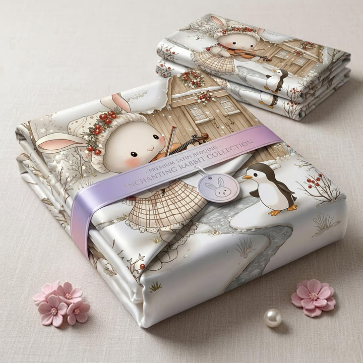 Bunny Theme Kids Bedding Set | Aura Print | Soft Touch