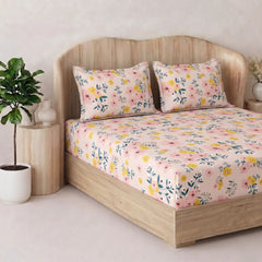 Fabella King Size Bedsheets – Ultra Soft, Cotton Like Comfort