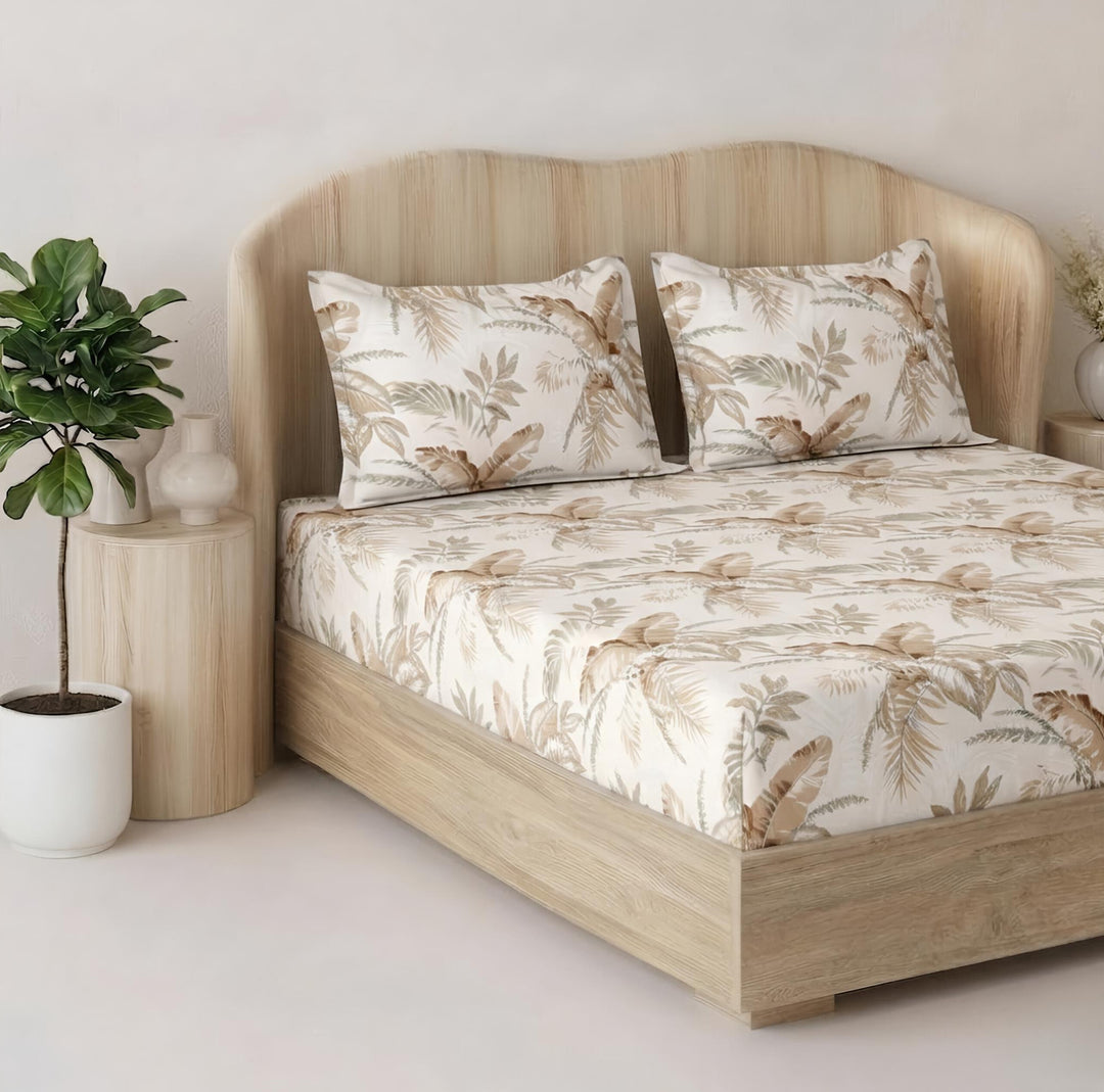 Fabella King Size Bedsheets – Ultra Soft, Cotton Like Comfort