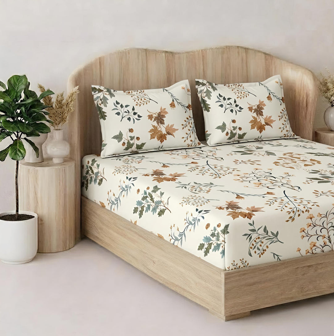 Fabella King Size Bedsheets – Ultra Soft, Cotton Like Comfort