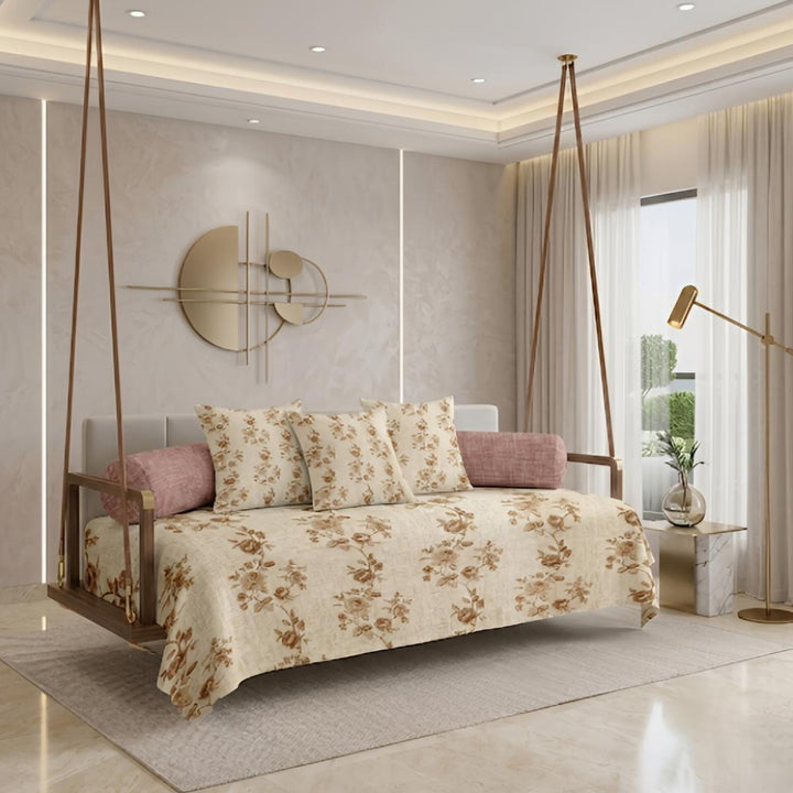 Satrangi Royal Diwan Set – Elegant, Colorful & Premium Comfort- 200TC