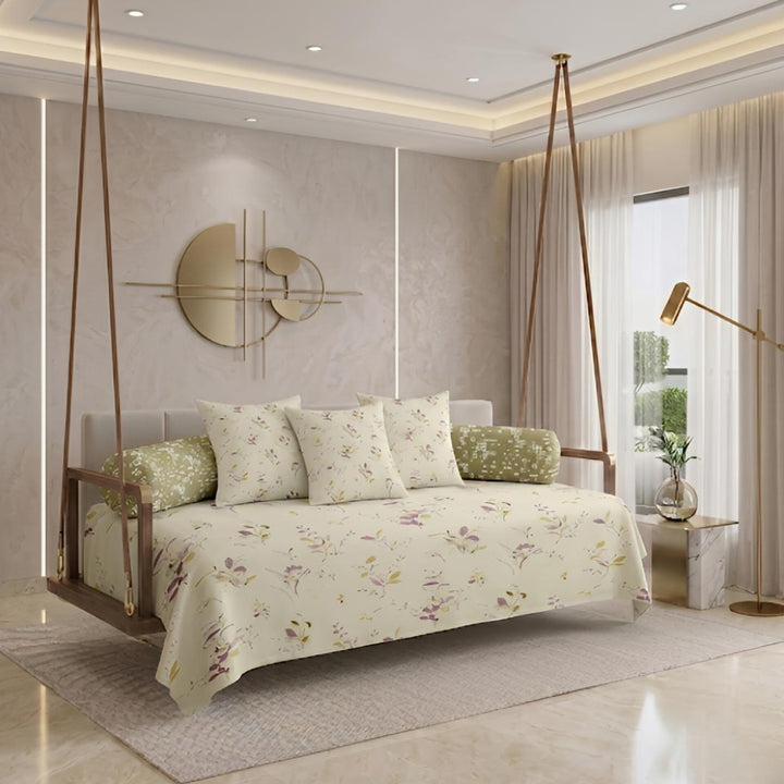 Satrangi Royal Diwan Set – Elegant, Colorful & Premium Comfort- 200TC