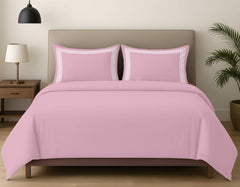 Premium King Size Embroidery Cotton Bedsheet |Luxury Bedding  Set Mughal Net - Cameo Rose