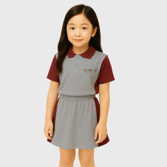 CHR.MAROON SKIRT