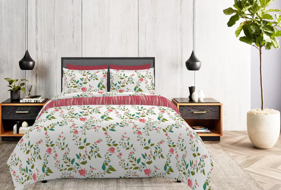 layers firenze single bedsheet with eclectic geometric and arnate designs 