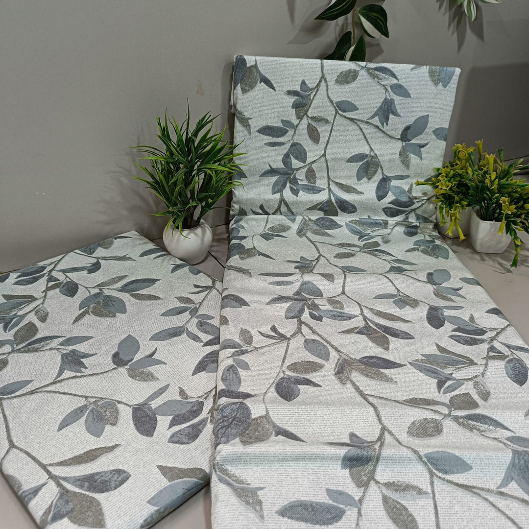 Luxe Loom King-Size Bedsheet  100% Cotton | 210 TC Sateen | Smooth & Silky Feel | Gray