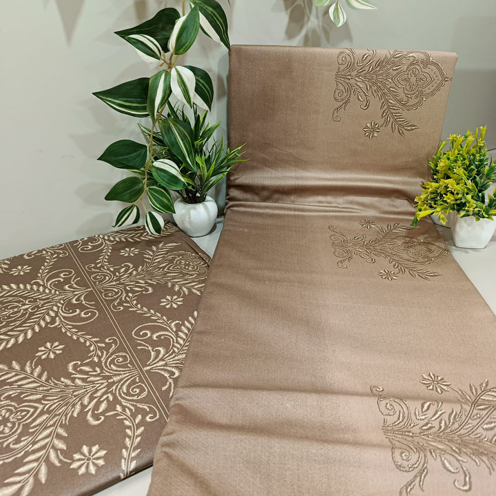 Satin Touch King Size Premium Bedsheet  | 100% Cotton |  300 TC Sateen | Smooth & Silky Feel | Dusty Pink