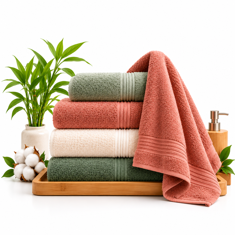 Bamboo Cotton Towels