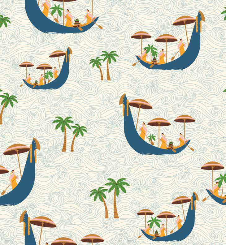 My Trident – Atulya Bharat King Bedsheet Collection - Aranmula