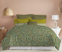 myTrident Dusk & Dawn Queen Bedsheet – Blair Green
