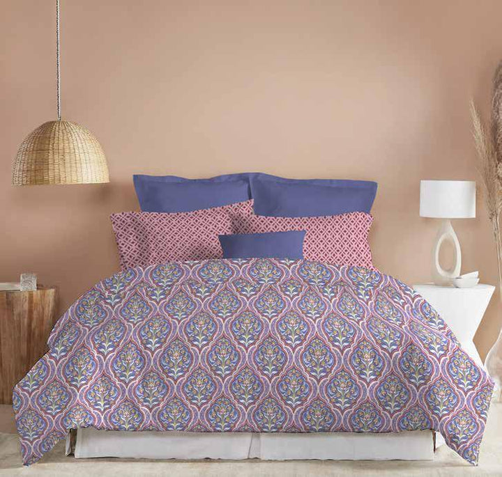 Trident Dusk & Dawn Queen Bedsheet – Anna Purple
