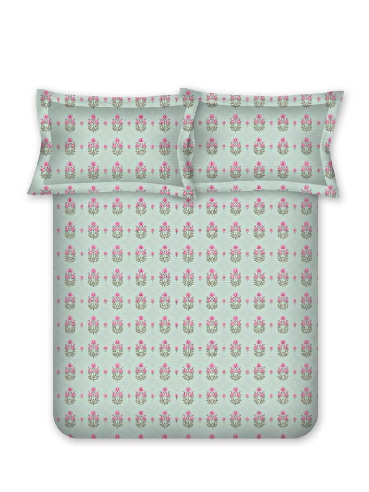 Bombay Dyeing Celsia Printed 100% Cotton Bedsheet | 8163