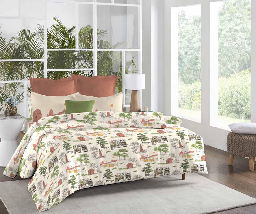 myTrident – Atulya Bharat King Bedsheet Collection - Dilwalo Ka Dilli